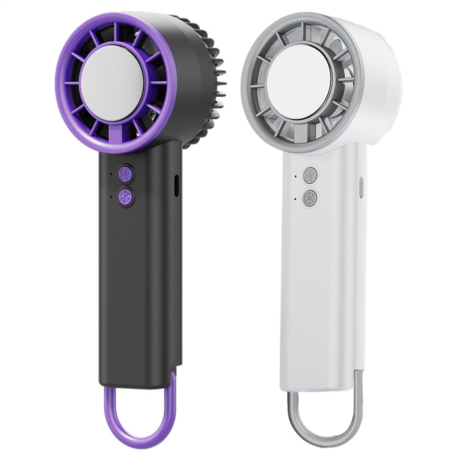 Outdoor Camping For Kids - Mini-Handventilator mit 3 Geschwindigkeitsstufen, tragbarer Eiskühlventilator,