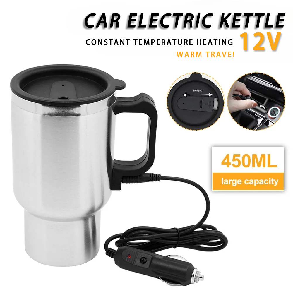 Outdoor Camping Kettle - Elektrische Heizung Auto Wasserkocher DC 12V
