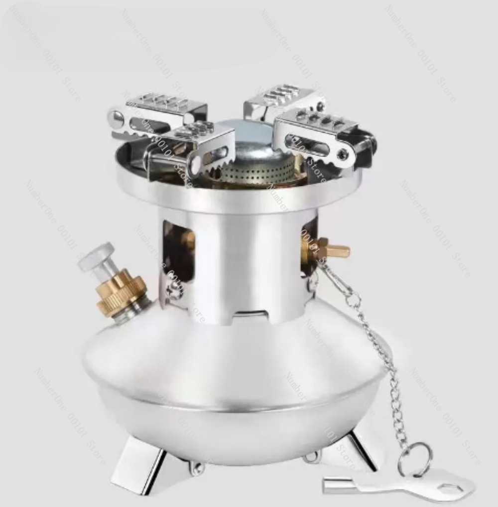 Outdoor Camping Stove - Wartungsfreier, tragbarer All-in-One-Camping- und Picknickkocher für