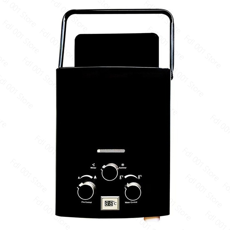 Outdoor Camping Water Heater - 6L Tragbarer Gas-Durchlauferhitzer für Outdoor-Camping und