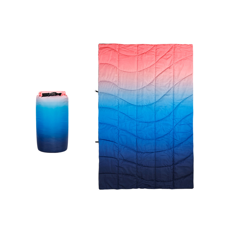 Outdoor Camping Quilt - Tragbare Multifunktionale Winter-Campingdecke Faltbare Feuchtigkeitsbeständige Matratze