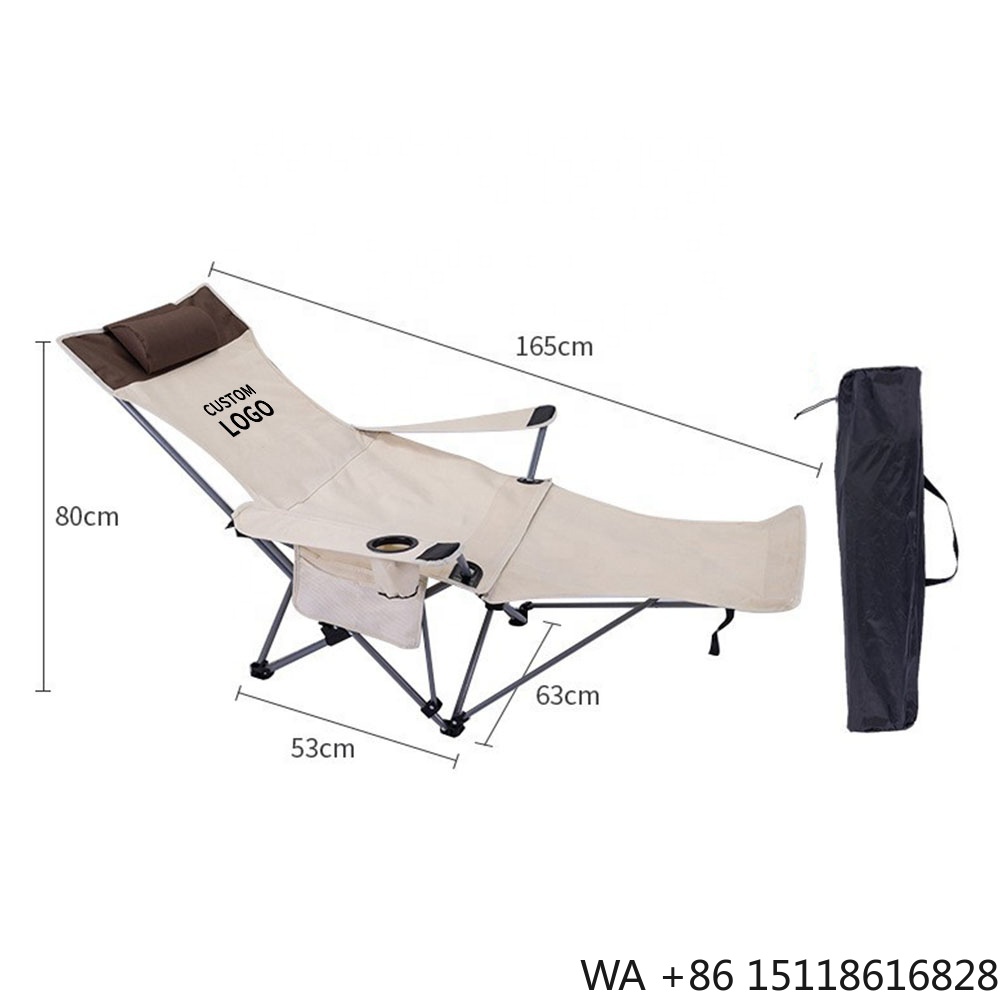 Folding Chair - Tragbarer Klappbarer Liegestuhl Leichter Verstellbarer Stuhl