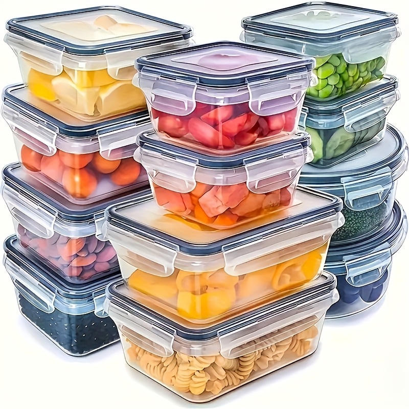 Outdoor Camping Storage Box - 8-teiliges Set mit 4 Behältern und