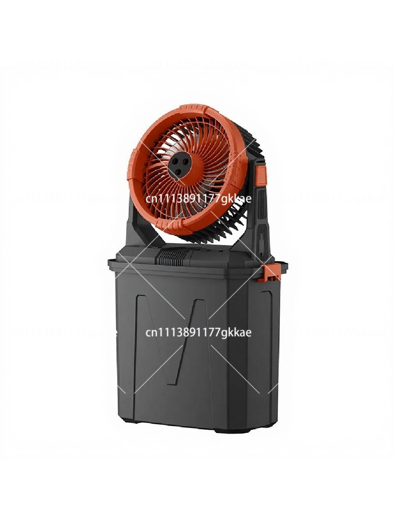 Outdoor Camping Misting Fan - 20000mAh Wiederaufladbarer Nebelventilator mit RGB-Licht, Tragbarer
