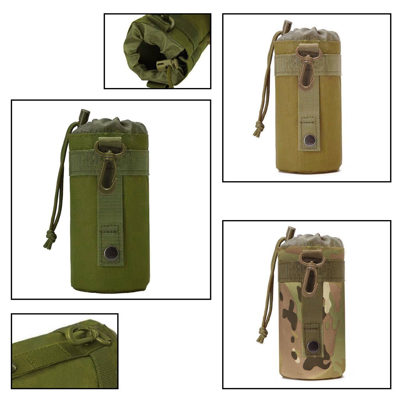 Outdoor Camping Kettle - Sport-Isolierabdeckung, Hüfttasche, Warmwasserkocher, Wasserbeutel-Abdeckung, geeignet für