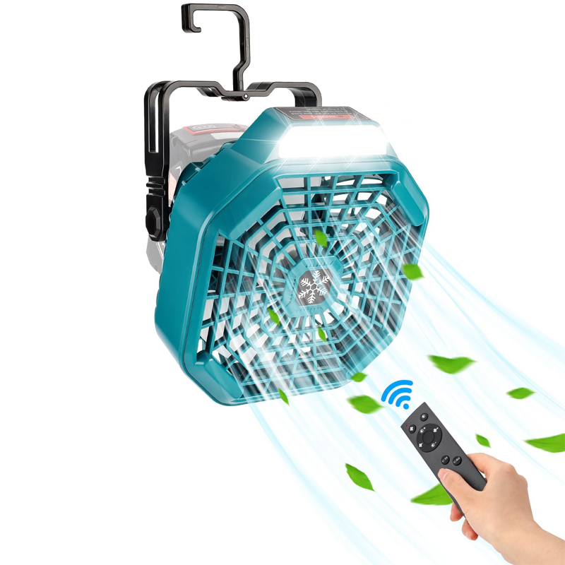 Outdoor Camping Misting Fan - Tragbarer Außenventilator für Bosch 18 V