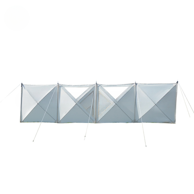 Outdoor In Camping - Outdoor-Windschutztuch, automatische Schnellöffnung, Fenster-Sonnenschutz, Camping-Windschutz, Lagerfeuer-Windschutzwand,