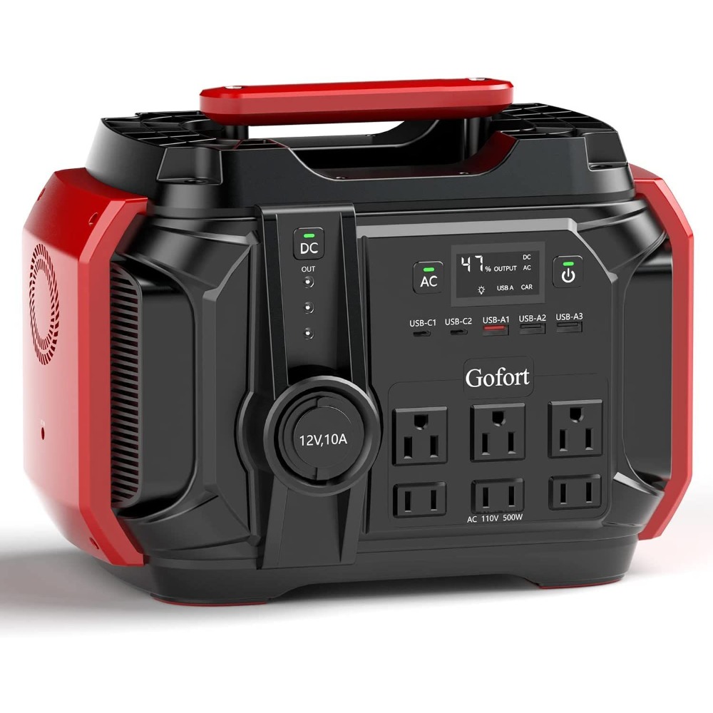Outdoor Camping Van - Tragbare Powerstation 540Wh/500W (Spitzenleistung 1000W) 6