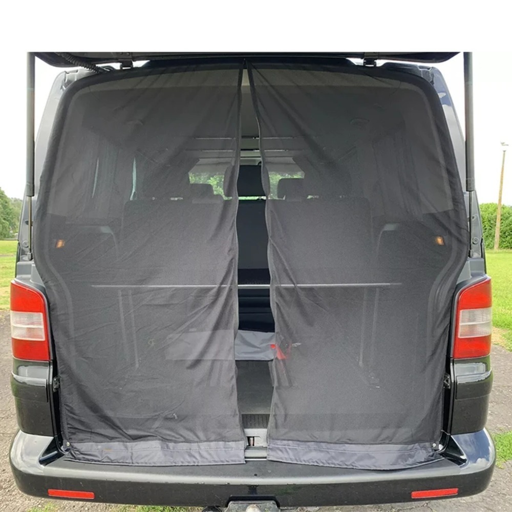 Outdoor Camping Van - Heckklappe-Scheunentor-Moskitonetz Passend für VW T5 T6