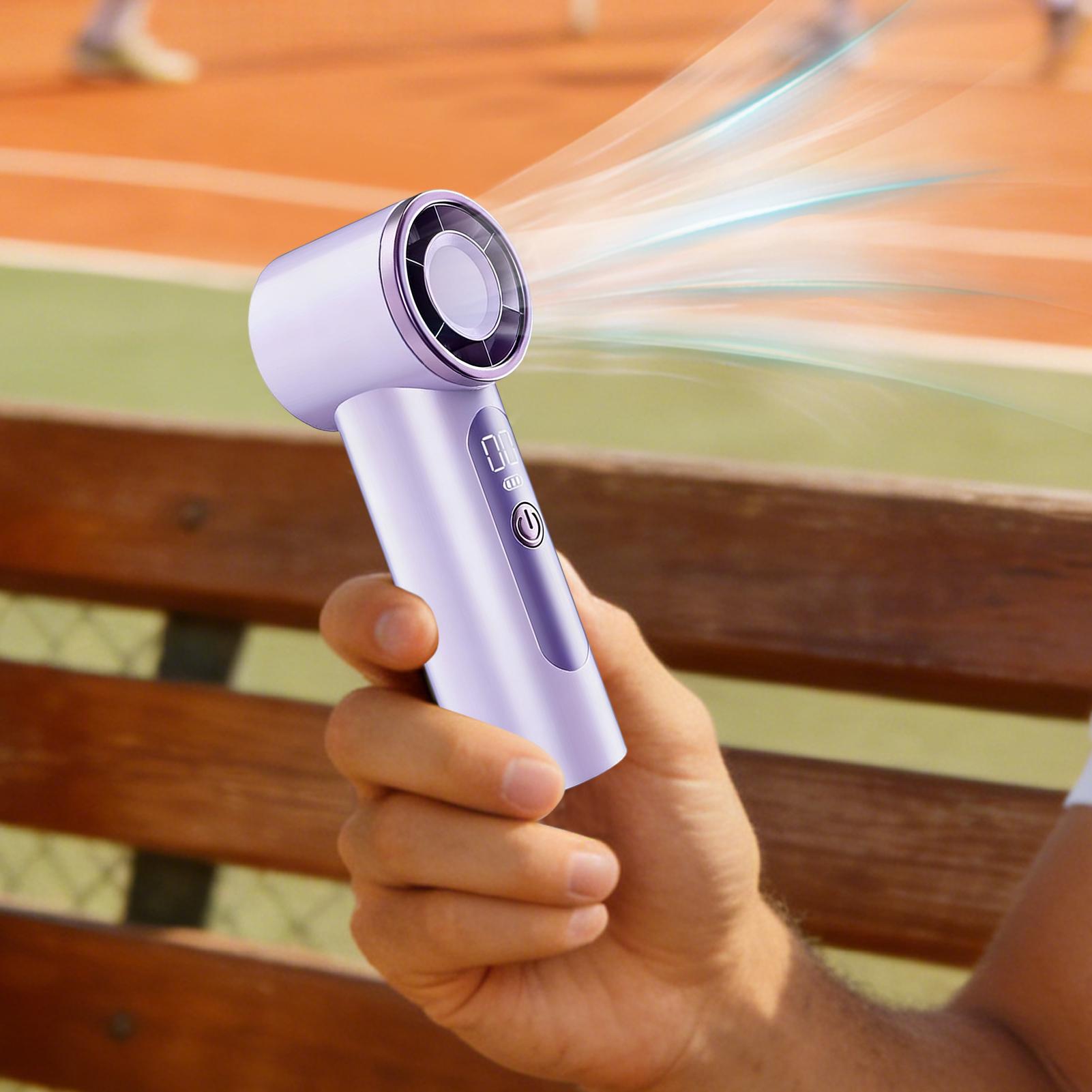 USB-Aufladbarer Mini-Handventi – Outdoor Camping Misting Fan Bewertung und Preis
