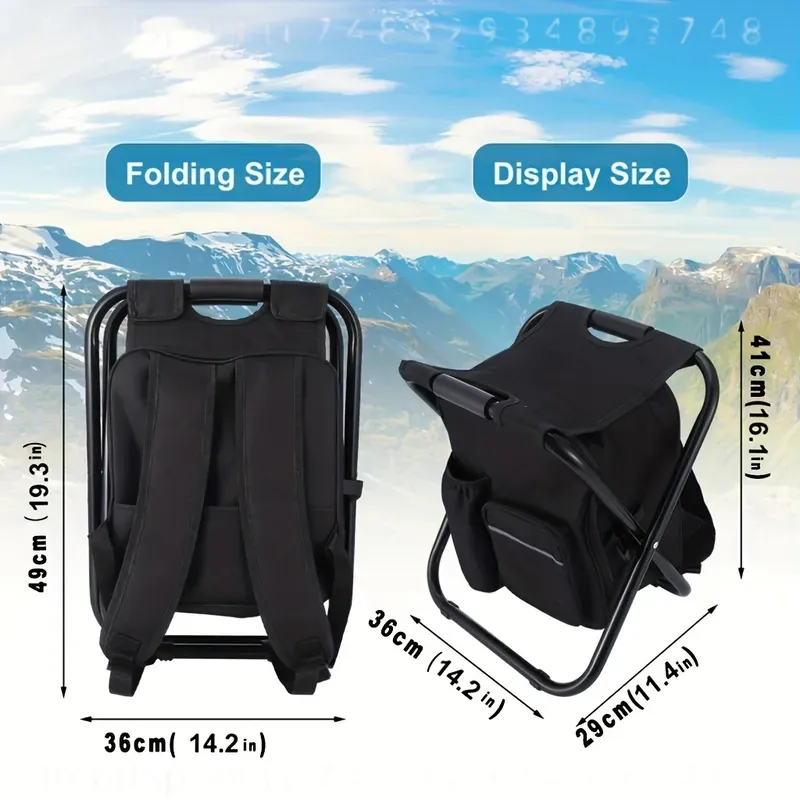 2-in-1 Tragbarer Klappbarer An – Folding Chair Bewertung und Preis