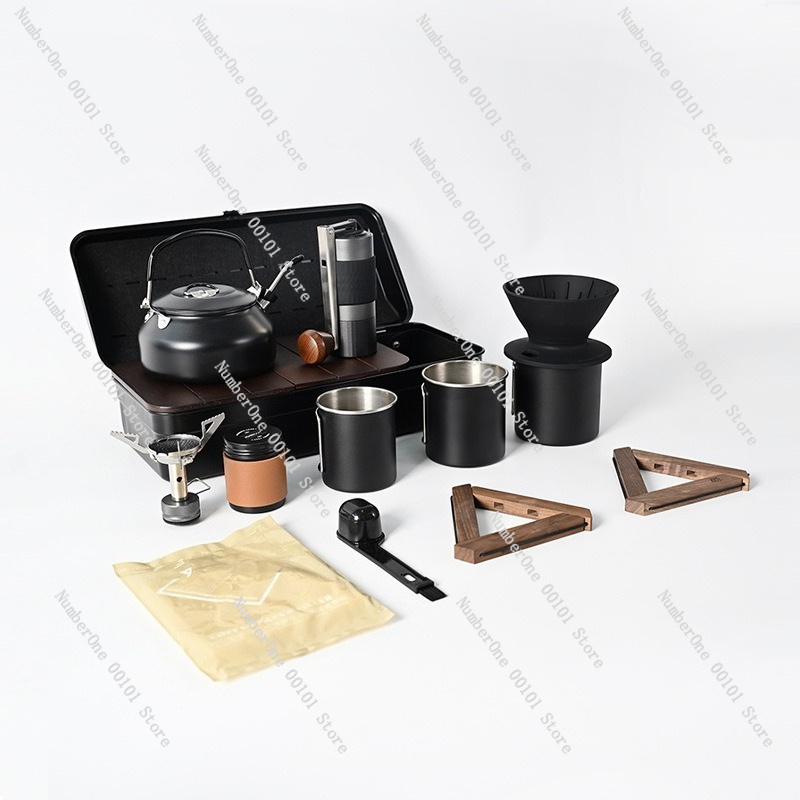 Outdoor-Camping-Handkaffee-Set – Outdoor Camping Storage Box Bewertung und Preis