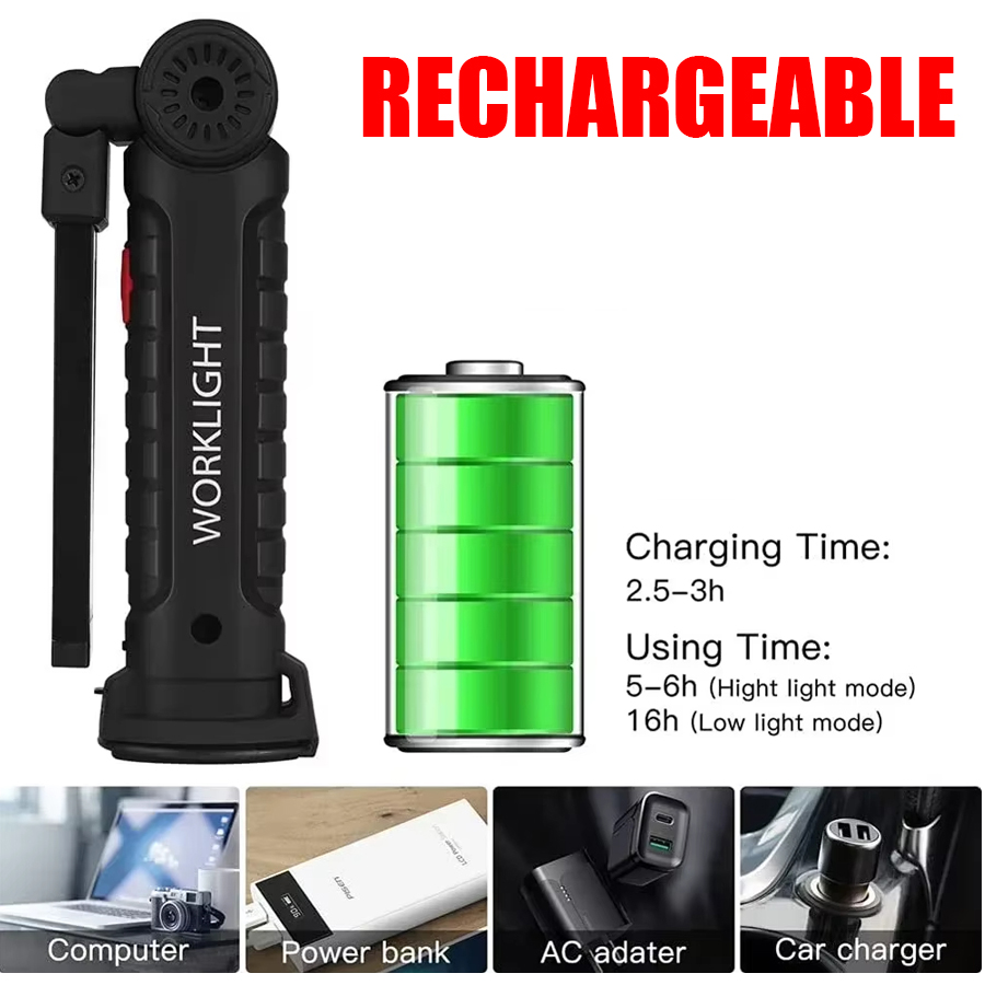 Tragbare LED-Taschenlampe mit  – Outdoor Camping Lights Bewertung und Preis
