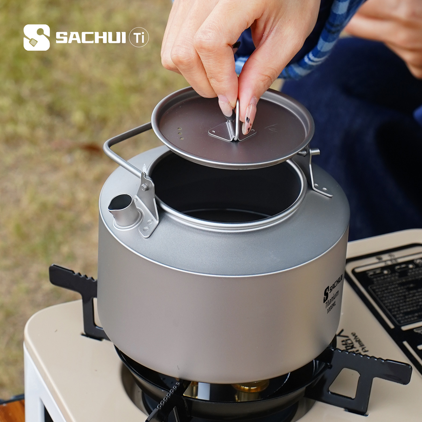 1000 ml Wasserkocher aus reine – Outdoor Camping Kettle Bewertung und Preis