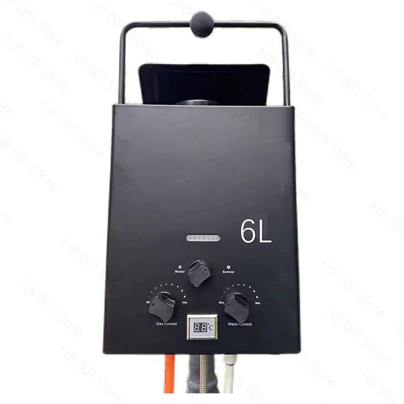 6L Tragbarer Gas-Durchlauferhi – Outdoor Camping Water Heater Bewertung und Preis