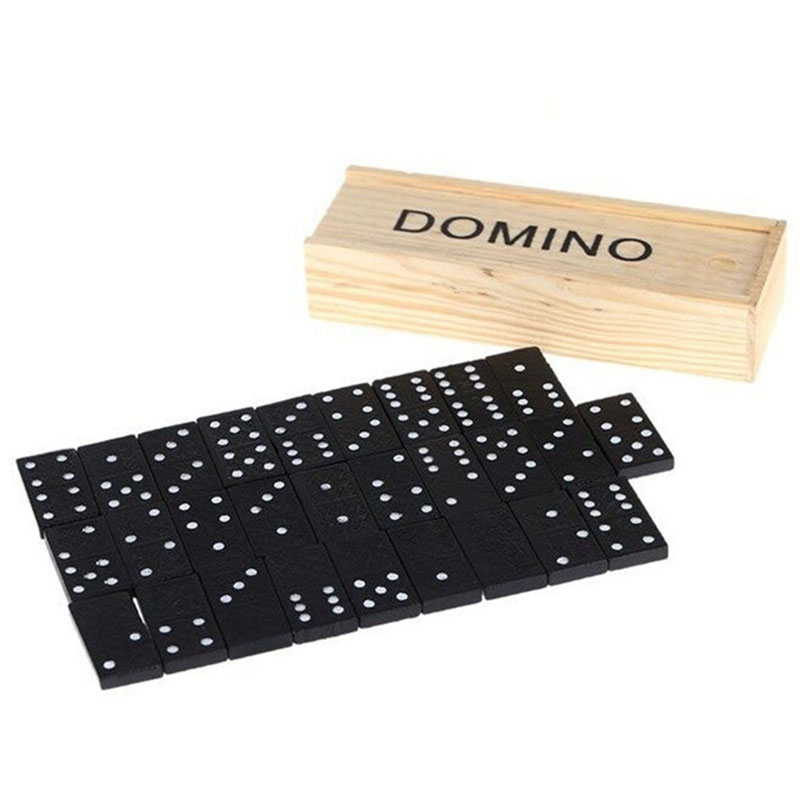 28-teiliges Set Holz-Domino Br – Outdoor Camping For Kids Bewertung und Preis