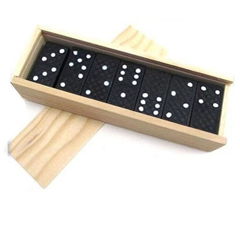 28-teiliges Set Holz-Domino Br – Outdoor Camping For Kids Bewertung und Preis