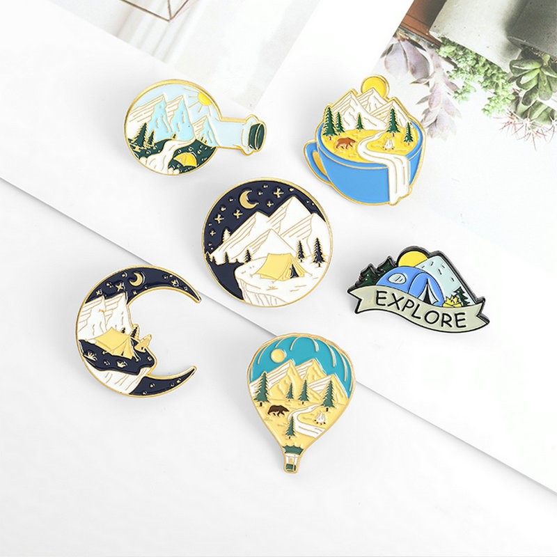 Camping Abenteuer Emaille Pins – Outdoor Camping For Kids Bewertung und Preis