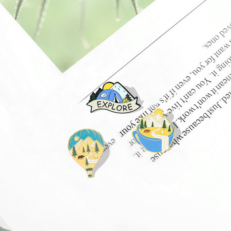 Camping Abenteuer Emaille Pins – Outdoor Camping For Kids Bewertung und Preis