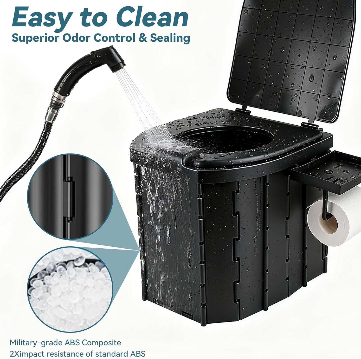 Tragbare Falttoilette, Reise-W – Outdoor Camping Van Bewertung und Preis
