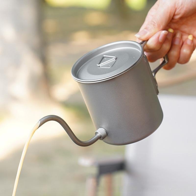 Reiner Titan-Gooseneck-Kaffeek – Outdoor Camping Kettle Bewertung und Preis