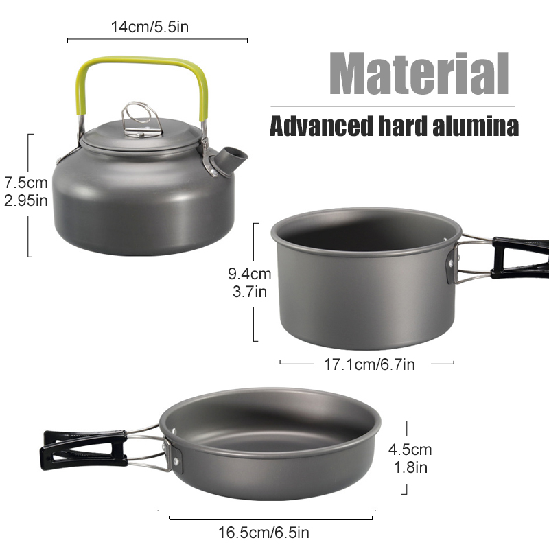 WESTTUNE Camping-Kochgeschirr- – Outdoor Camping Kettle Bewertung und Preis