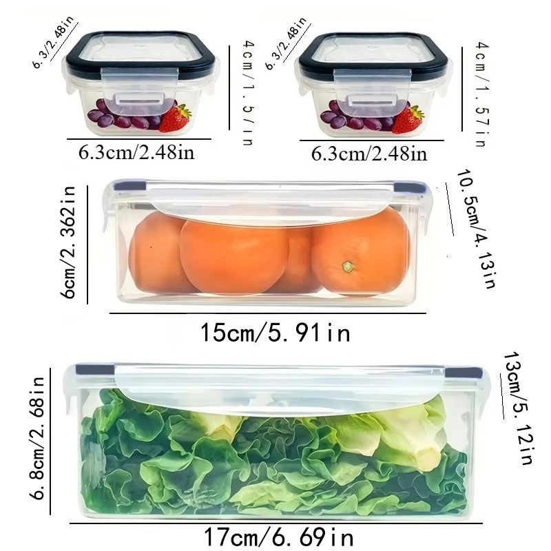 8-teiliges Set mit 4 Behältern – Outdoor Camping Storage Box Bewertung und Preis