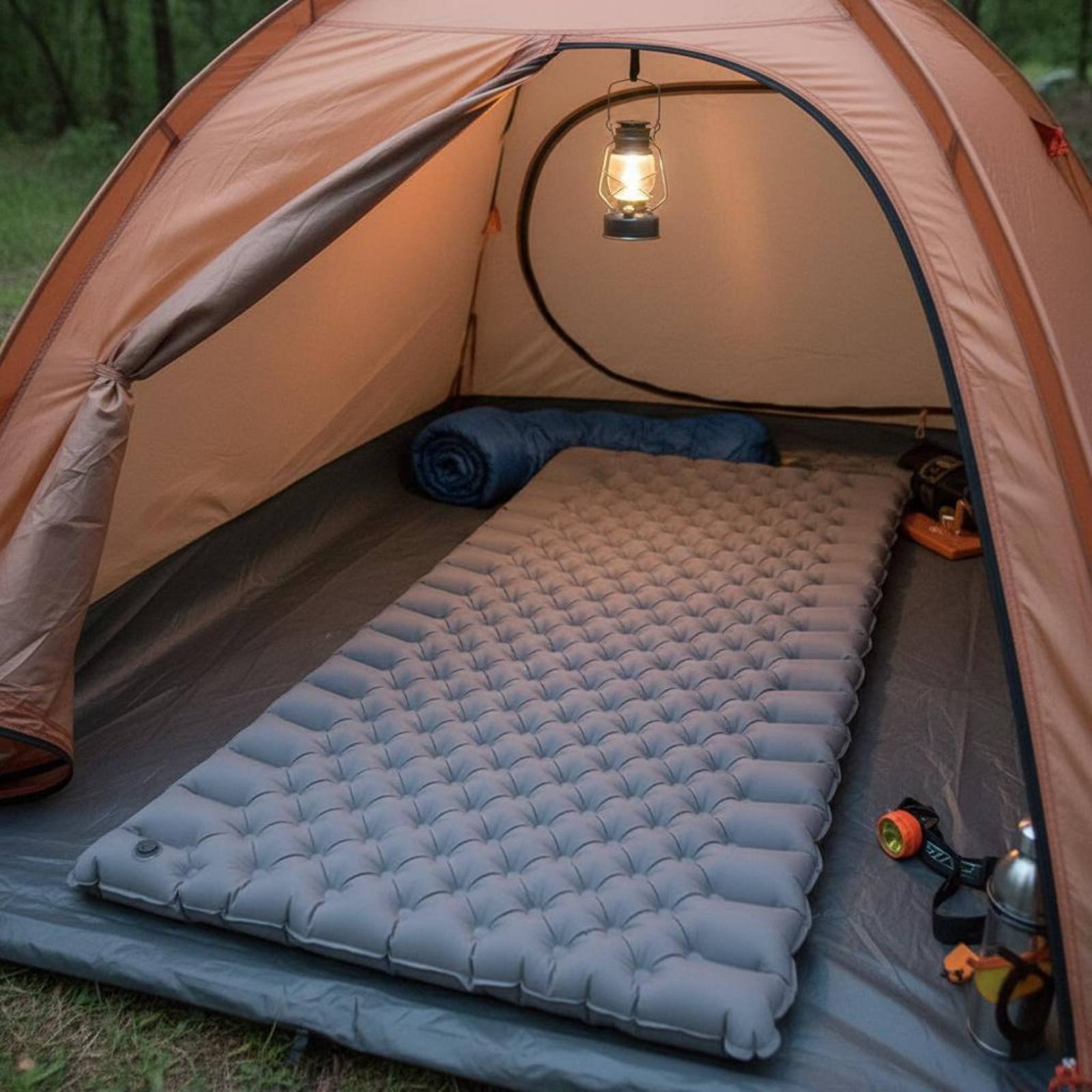 Aufblasbare Campingmatte Nylon – Outdoor Camping Quilt Bewertung und Preis
