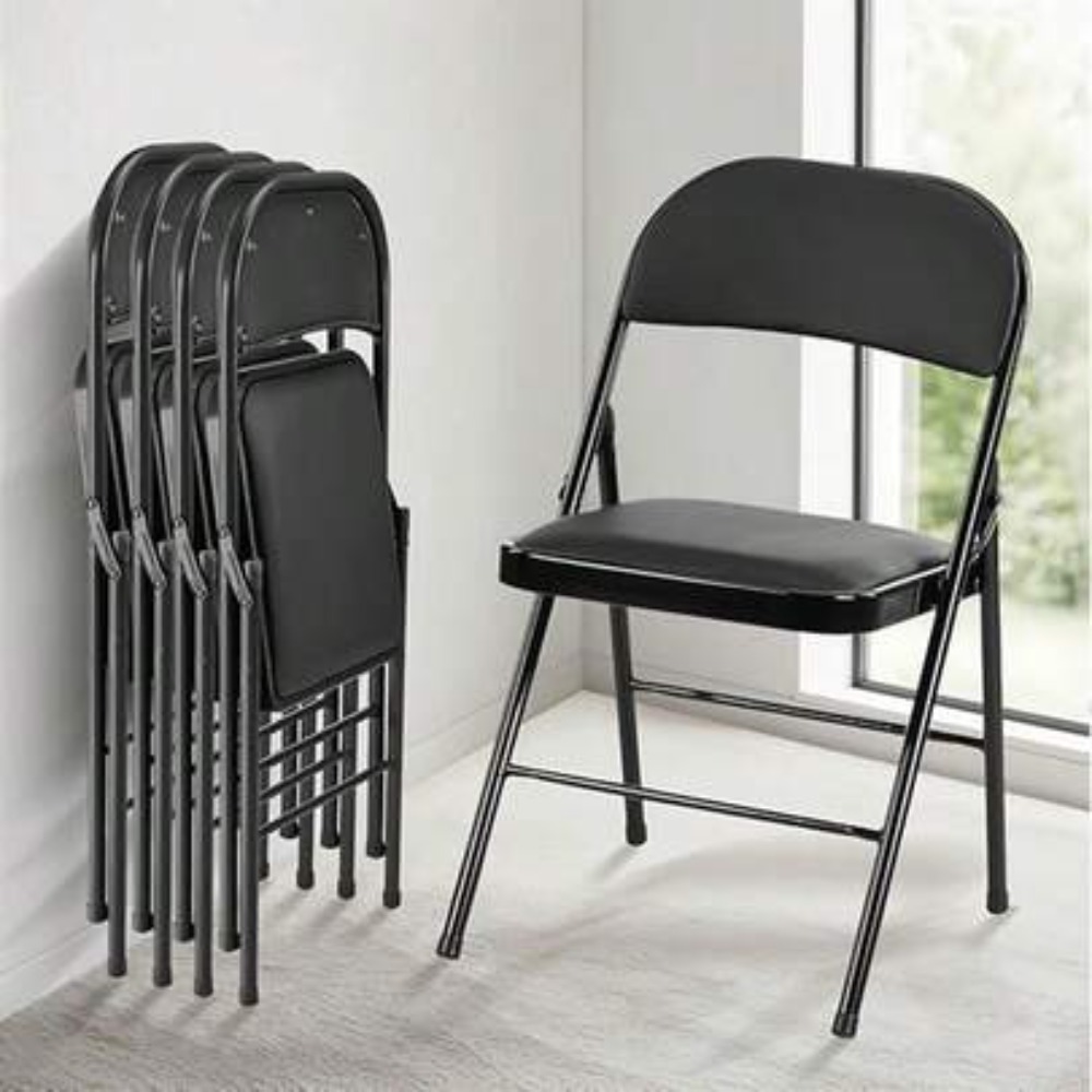 Klappstuhl 4er-Pack, Ledergepo – Folding Chair Bewertung und Preis