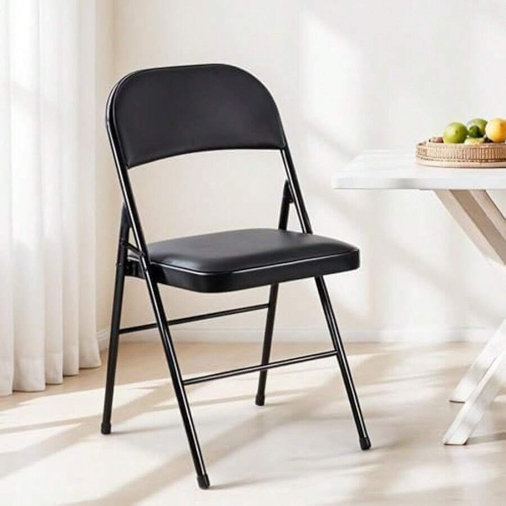 Klappstuhl 4er-Pack, Ledergepo – Folding Chair Bewertung und Preis