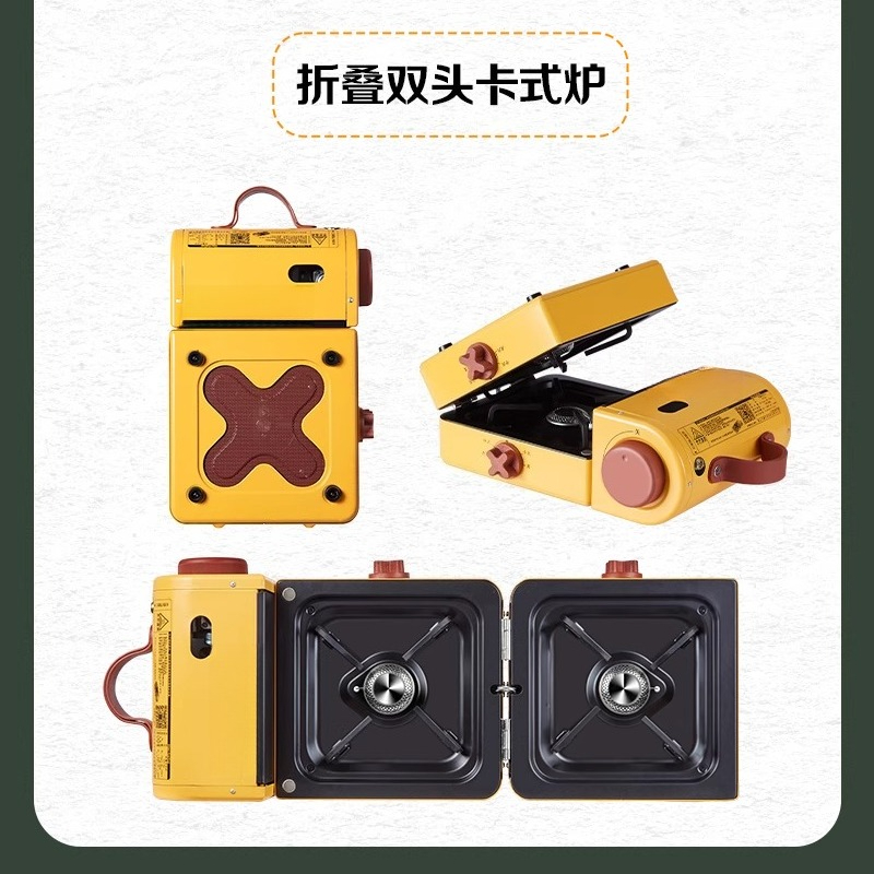 Tragbarer Campingkocher, hochw – Outdoor Camping Stove Bewertung und Preis