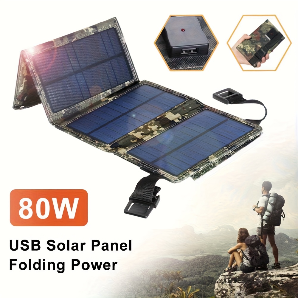 [Solarpanel] 80W Tragbares Fal – Outdoor In Camping Bewertung und Preis