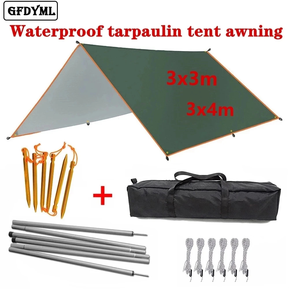 4x3m 3x3m Markise wasserdicht  – Outdoor Camping Automatic Quick Opening Tent Bewertung und Preis