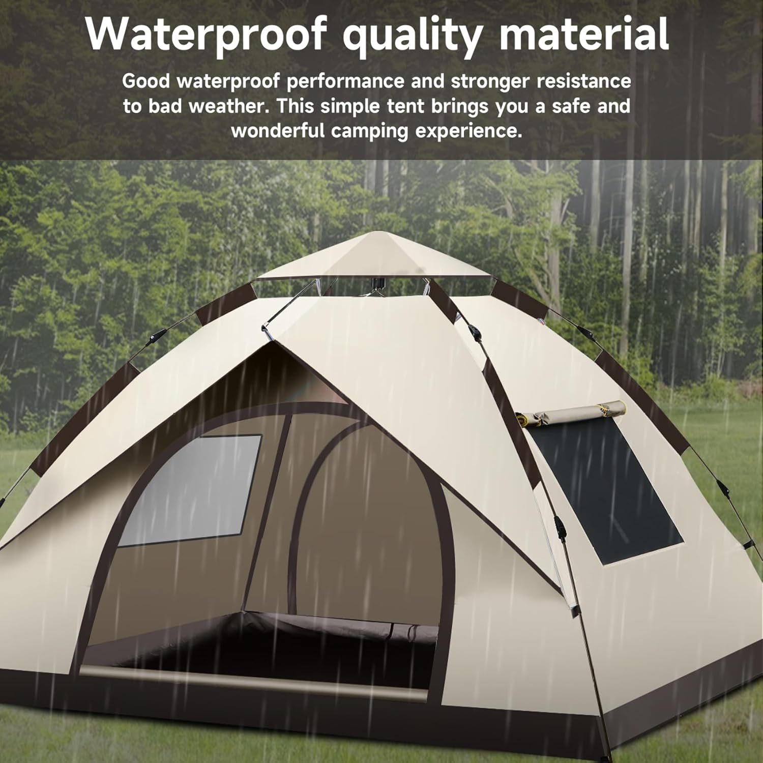 3-4 Personen Wasserdichtes Cam – Outdoor Camping Automatic Quick Opening Tent Bewertung und Preis