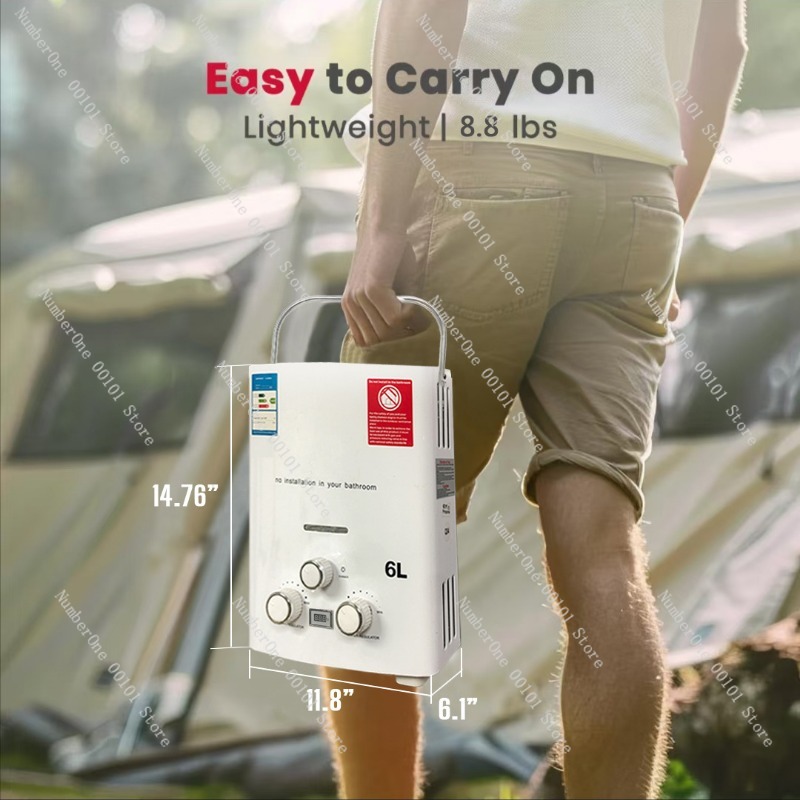 Propan LPG Gas-Durchlauferhitz – Outdoor Camping Water Heater Bewertung und Preis