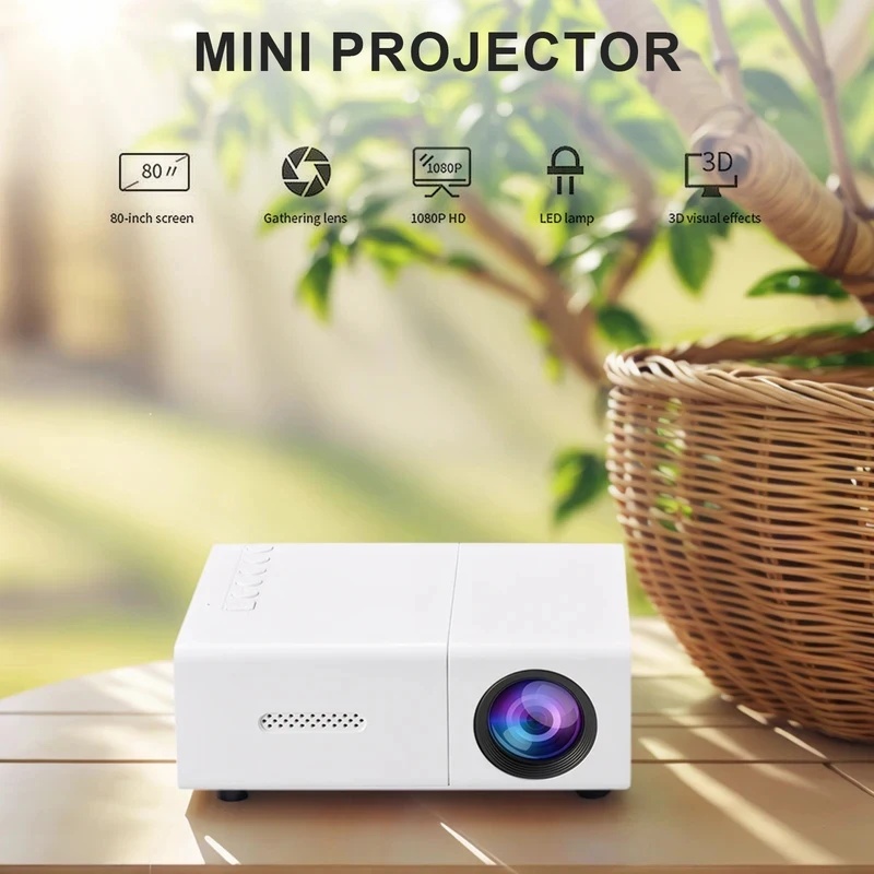 1080P LED Mini-Projektor mit F – Outdoor Camping Videos Bewertung und Preis