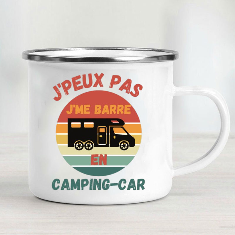Camping-Auto Emaille-Becher 'A – Outdoor Camping Van Bewertung und Preis