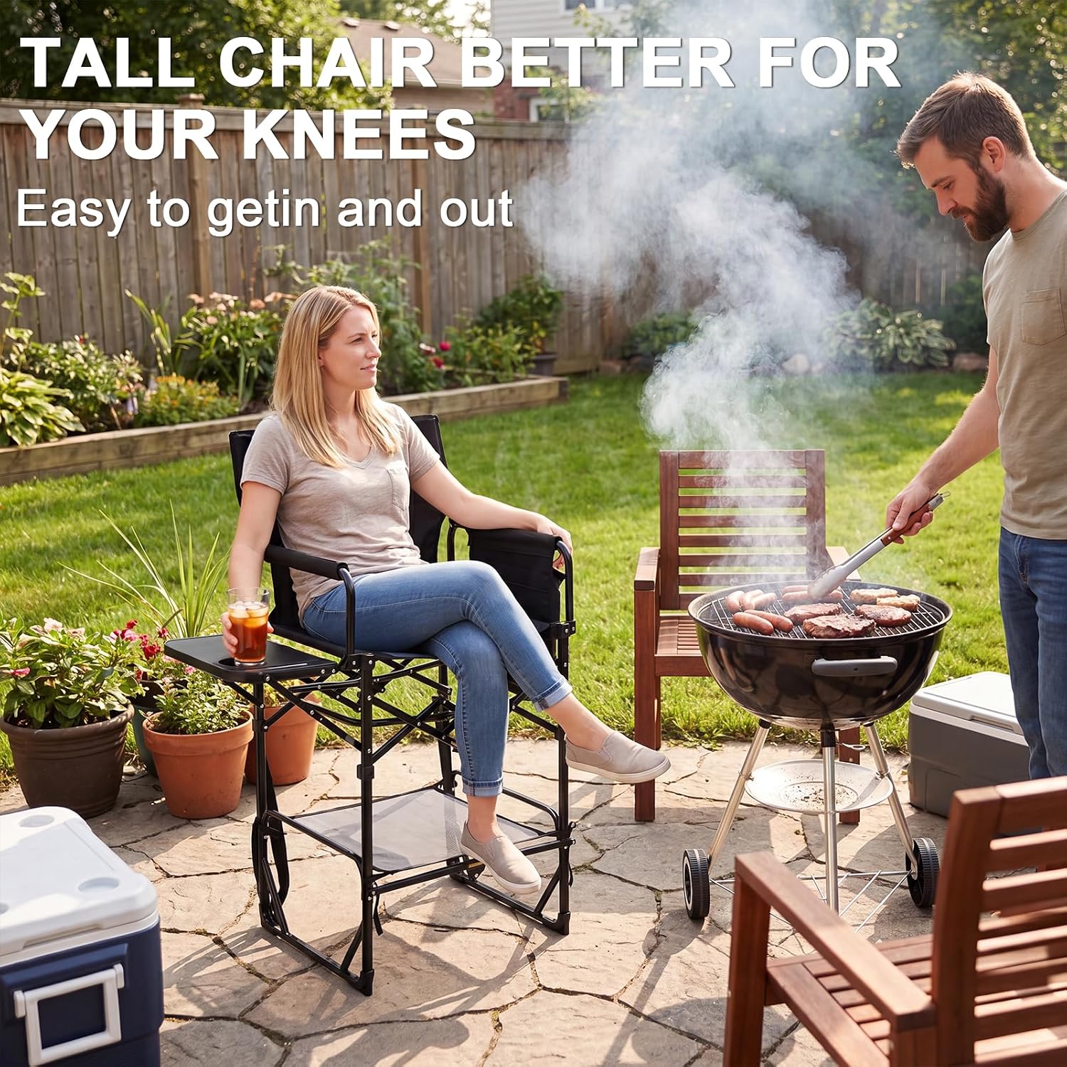 2er-Pack Extra Hohe Klappbare  – Folding Chair Bewertung und Preis