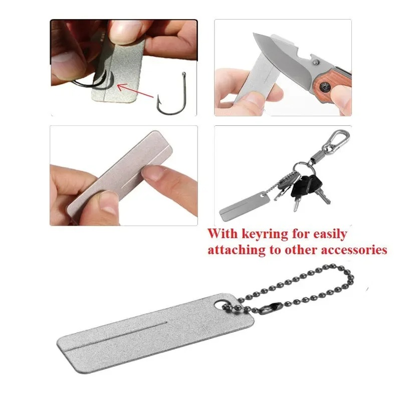 Taschen-Diamantschärfer mit Ho – Outdoor Camping Knife Bewertung und Preis