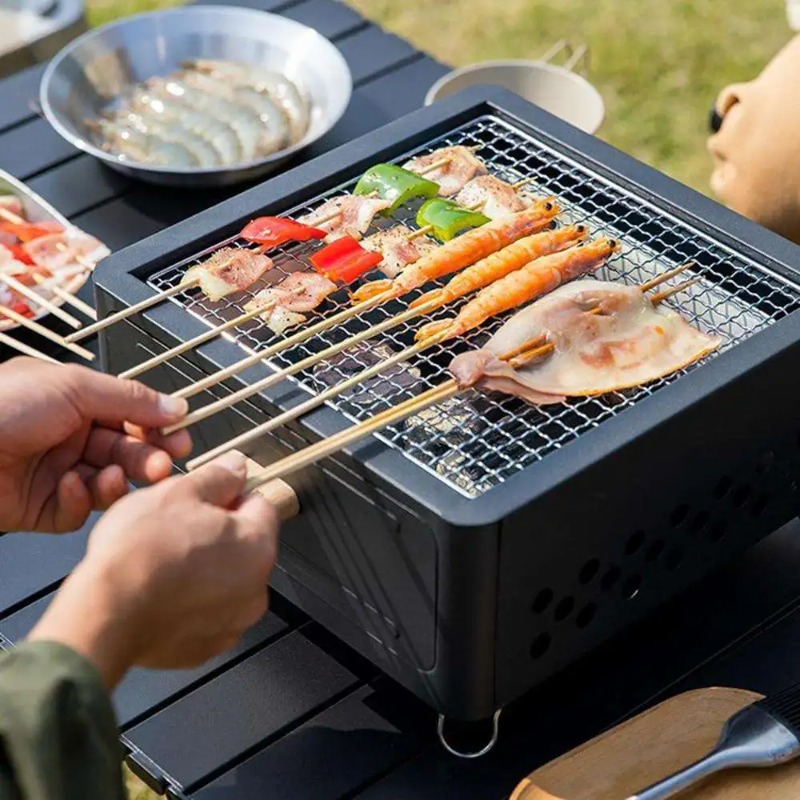 Tragbarer Tisch-Campinggrill m – Outdoor In Camping Bewertung und Preis