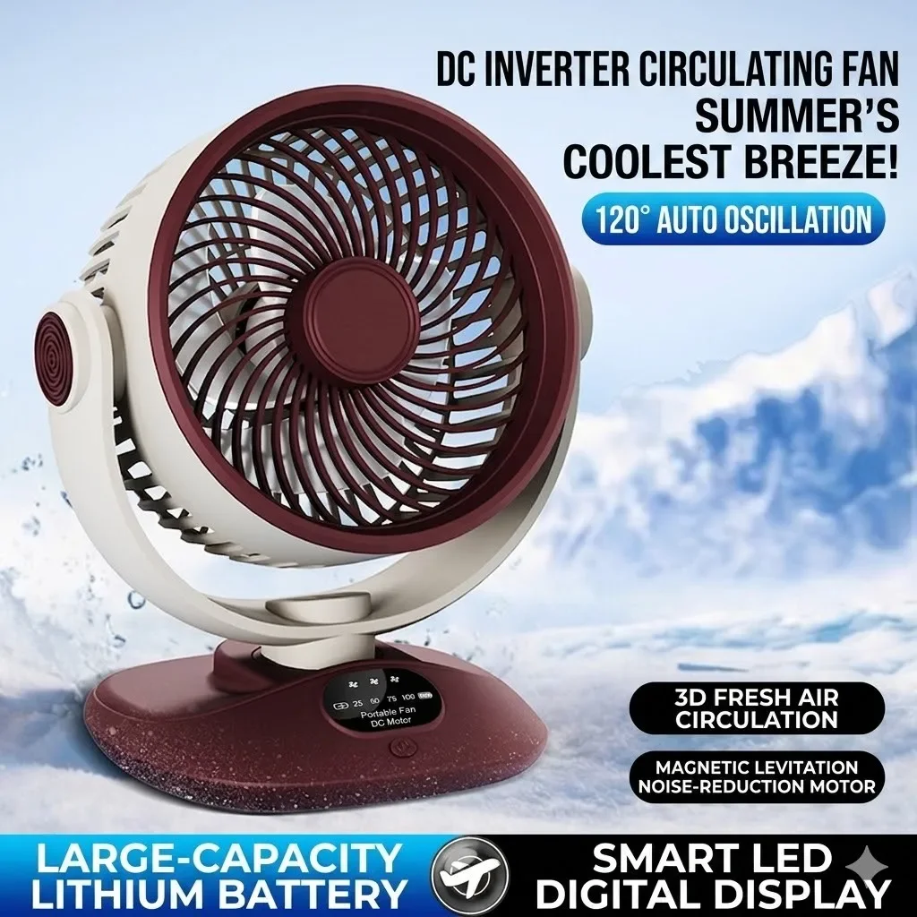 Desktop-Ventilator, wiederaufl – Outdoor Camping Misting Fan Bewertung und Preis