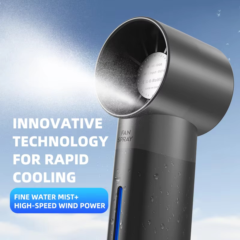 Handlicher Kleiner Ventilator  – Outdoor Camping Misting Fan Bewertung und Preis